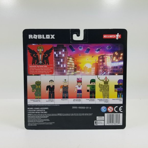 ROBLOX: PEZSMISTIC, THE DREAD TALON ACTION FIGURE! NEW! (SERIES 8) JAZWARES - Picture 8 of 12
